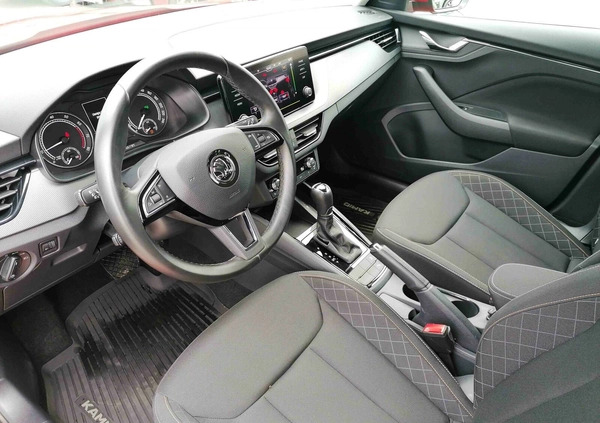 Skoda Kamiq cena 79900 przebieg: 41333, rok produkcji 2019 z Nowe Miasto Lubawskie małe 211